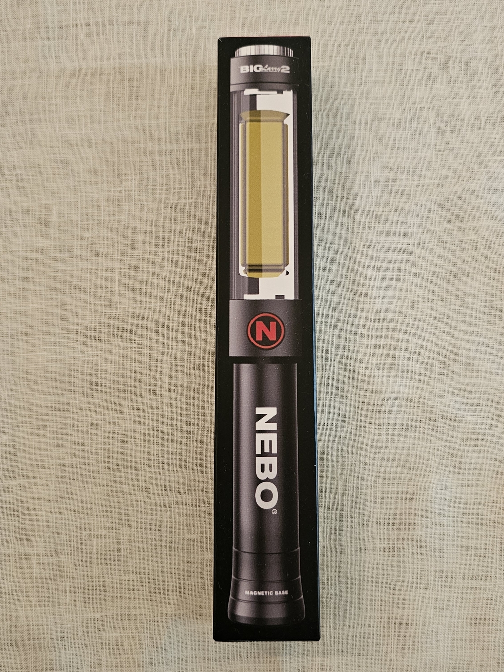 Nebo Tools Big Larry 2 Work Light & Flashlight Magnetic Black NE6737 Brand New - Picture 5 of 5